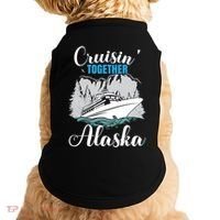 Cruisin' Together Alaska Alaskan Wilderness Gift Doggie Tank thumb 0