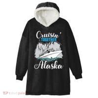 Cruisin' Together Alaska Alaskan Wilderness Gift Hooded Wearable Blanket thumb 0