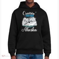 Cruisin' Together Alaska Alaskan Wilderness Gift District V.I.T. Heavyweight Hoodie thumb 0