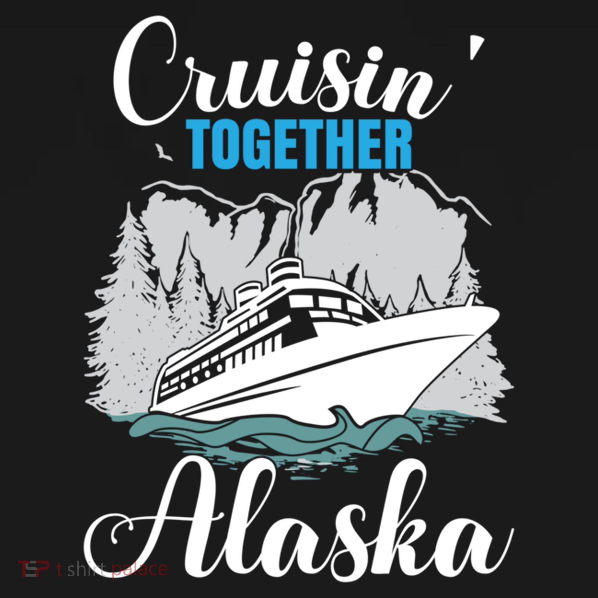 Cruisin' Together Alaska Alaskan Wilderness Gift Women's Hoodie