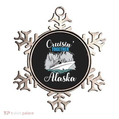 Cruisin' Together Alaska Alaskan Wilderness Gift Ornament