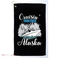 Cruisin' Together Alaska Alaskan Wilderness Gift Golf Towel thumb 0
