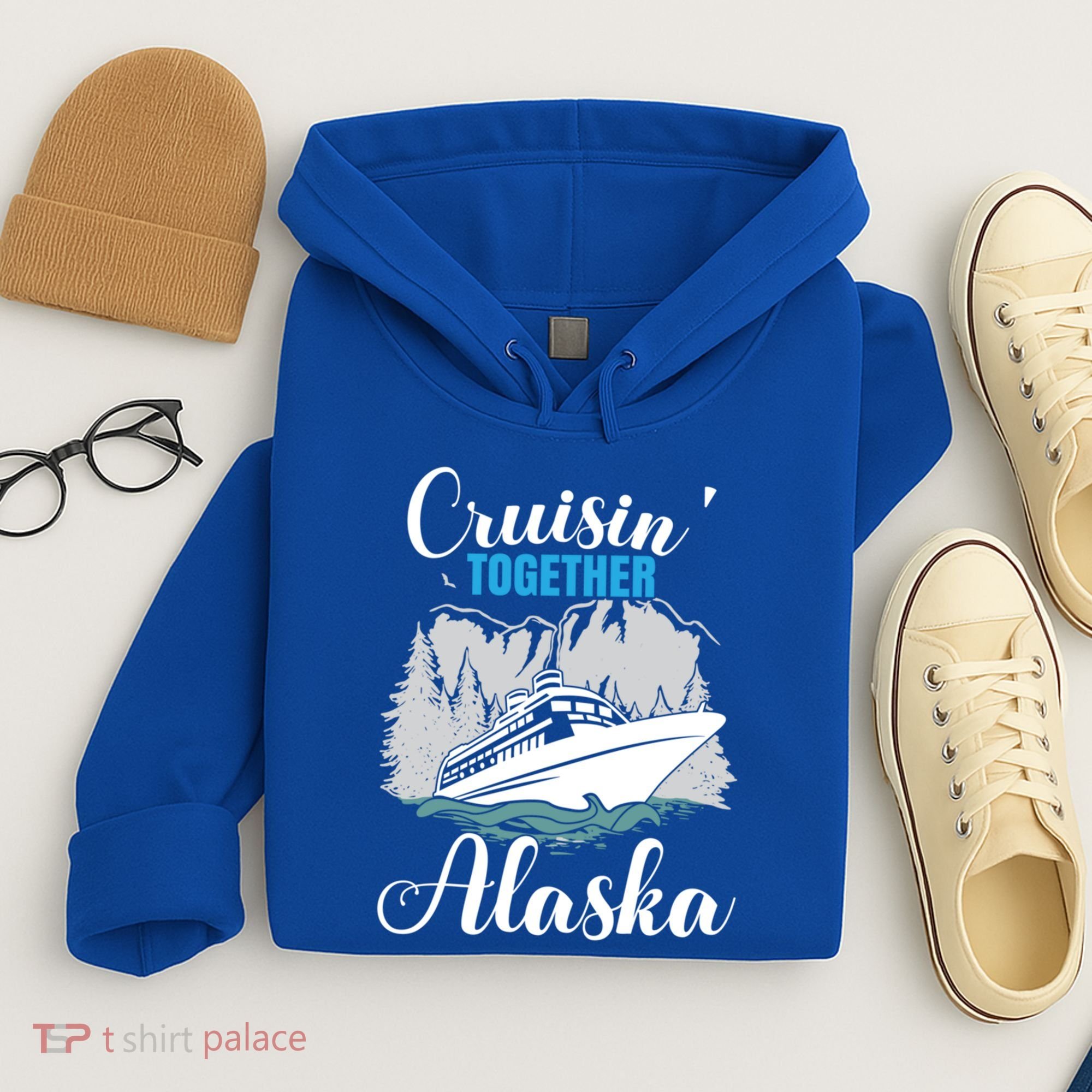 Cruisin' Together Alaska Alaskan Wilderness Gift Hoodie