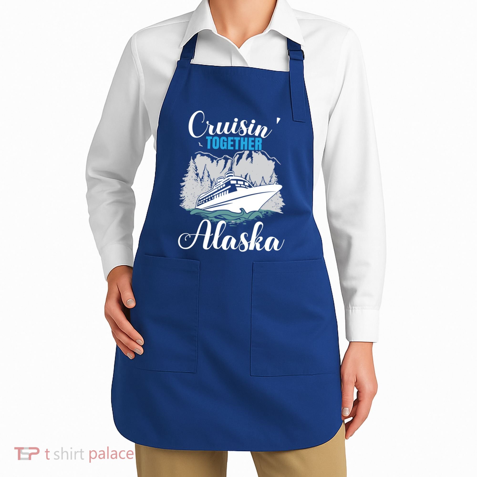 Cruisin' Together Alaska Alaskan Wilderness Gift Apron