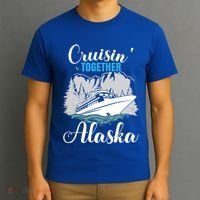 Cruisin' Together Alaska Alaskan Wilderness Gift T-Shirt thumb 3