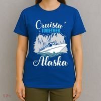 Cruisin' Together Alaska Alaskan Wilderness Gift T-Shirt thumb 4