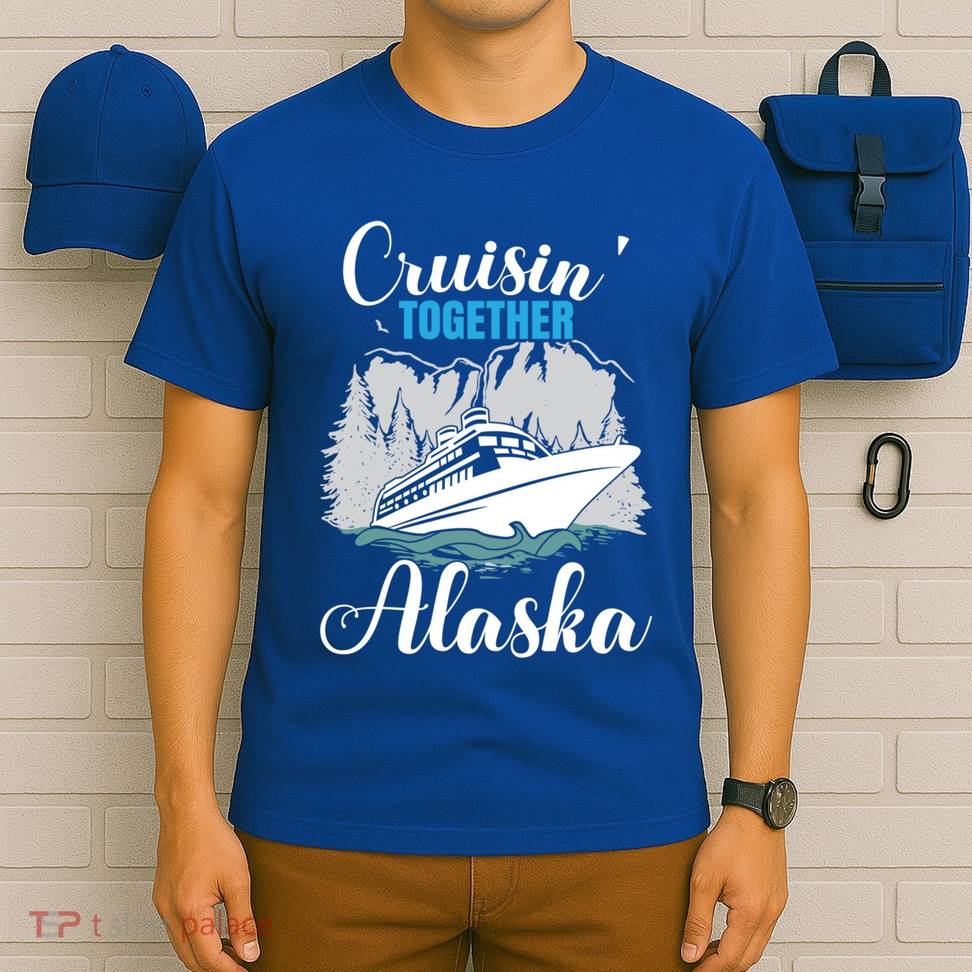 Cruisin' Together Alaska Alaskan Wilderness Gift T-Shirt