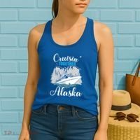 Cruisin' Together Alaska Alaskan Wilderness Gift Women's Tank Top thumb 2