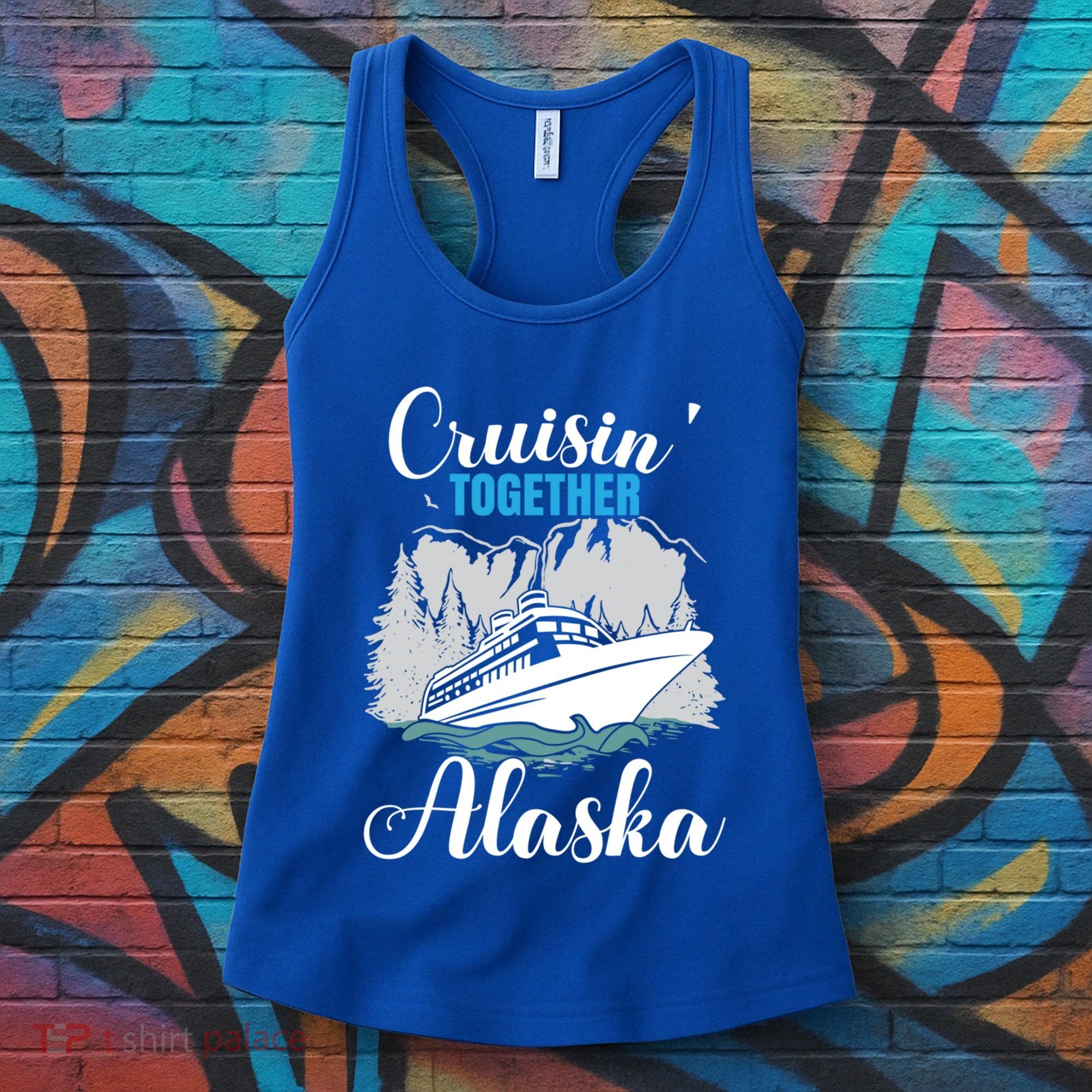 Cruisin' Together Alaska Alaskan Wilderness Gift Women's Tank Top