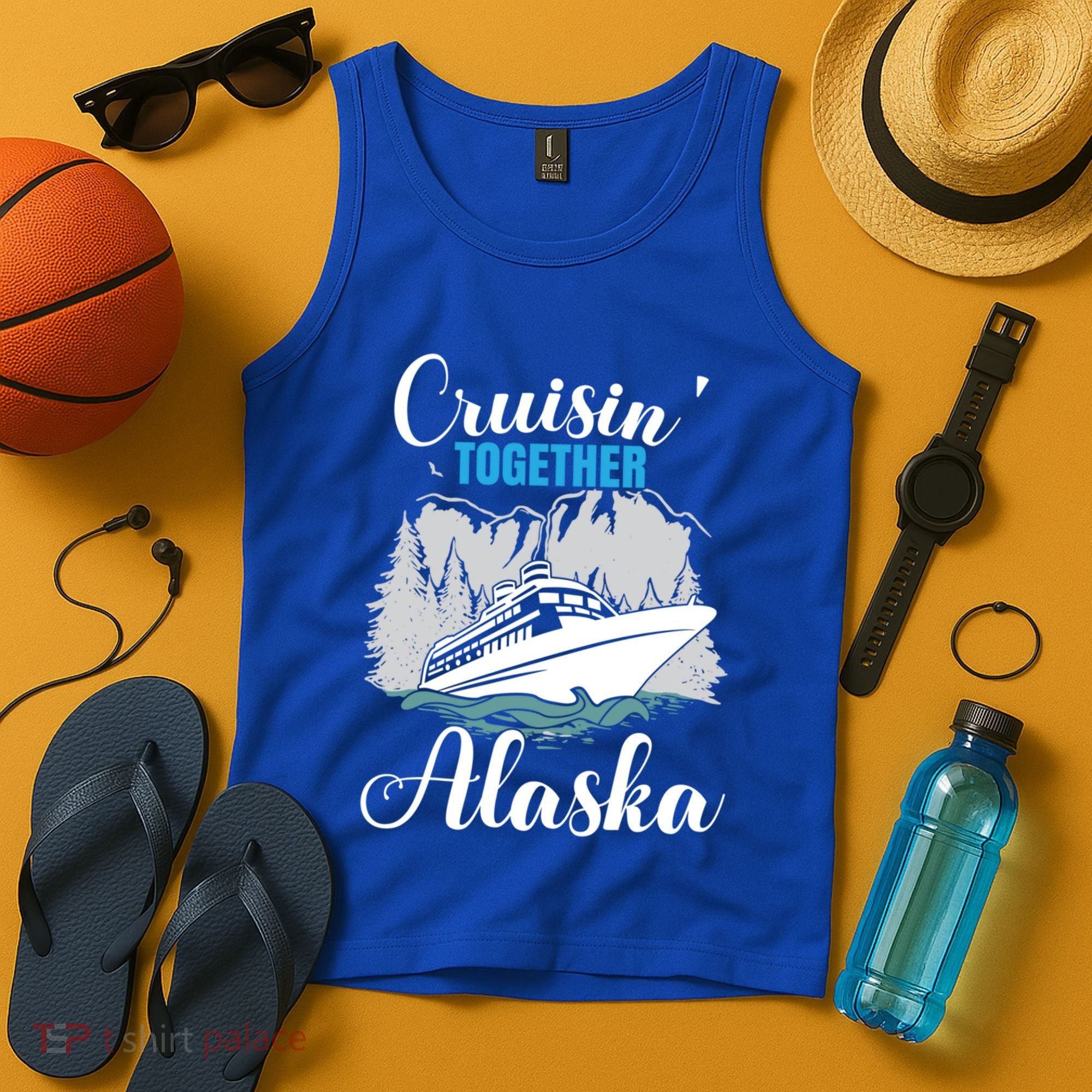 Cruisin' Together Alaska Alaskan Wilderness Gift Tank Top