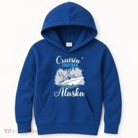 Cruisin' Together Alaska Alaskan Wilderness Gift Kids Hoodie thumb 0