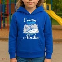 Cruisin' Together Alaska Alaskan Wilderness Gift Kids Hoodie thumb 3