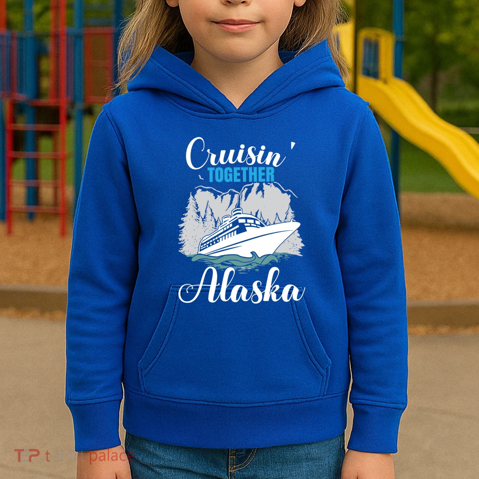 Cruisin' Together Alaska Alaskan Wilderness Gift Kids Hoodie