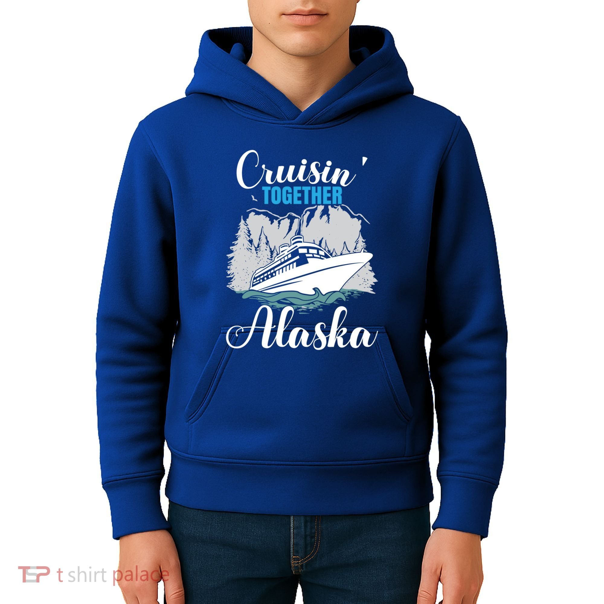 Cruisin' Together Alaska Alaskan Wilderness Gift Kids Hoodie