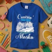 Cruisin' Together Alaska Alaskan Wilderness Gift Kids T-Shirt thumb 3