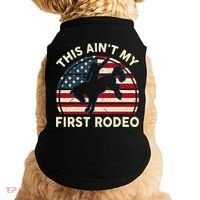 Cowboy This Aint My First Rodeo Wo Horse Riding Doggie Tank thumb 0
