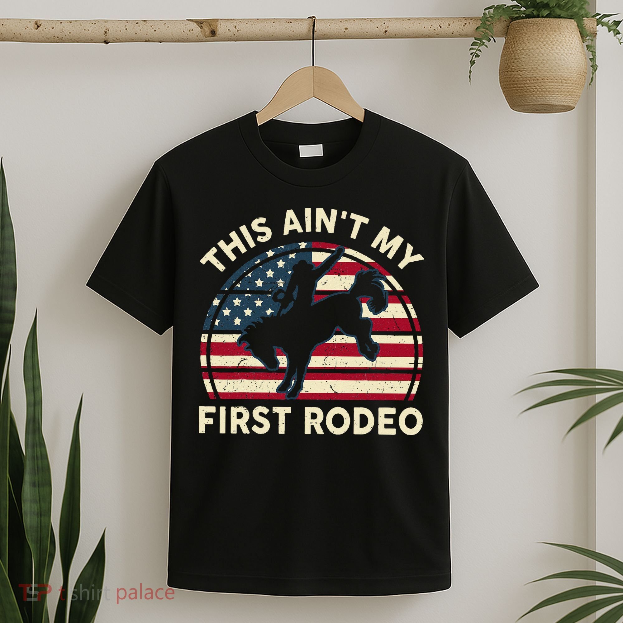 Cowboy This Aint My First Rodeo Wo Horse Riding T-Shirt