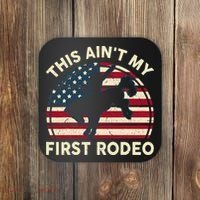 Cowboy This Aint My First Rodeo Wo Horse Riding Coaster thumb 0