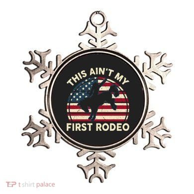 Cowboy This Aint My First Rodeo Wo Horse Riding Ornament