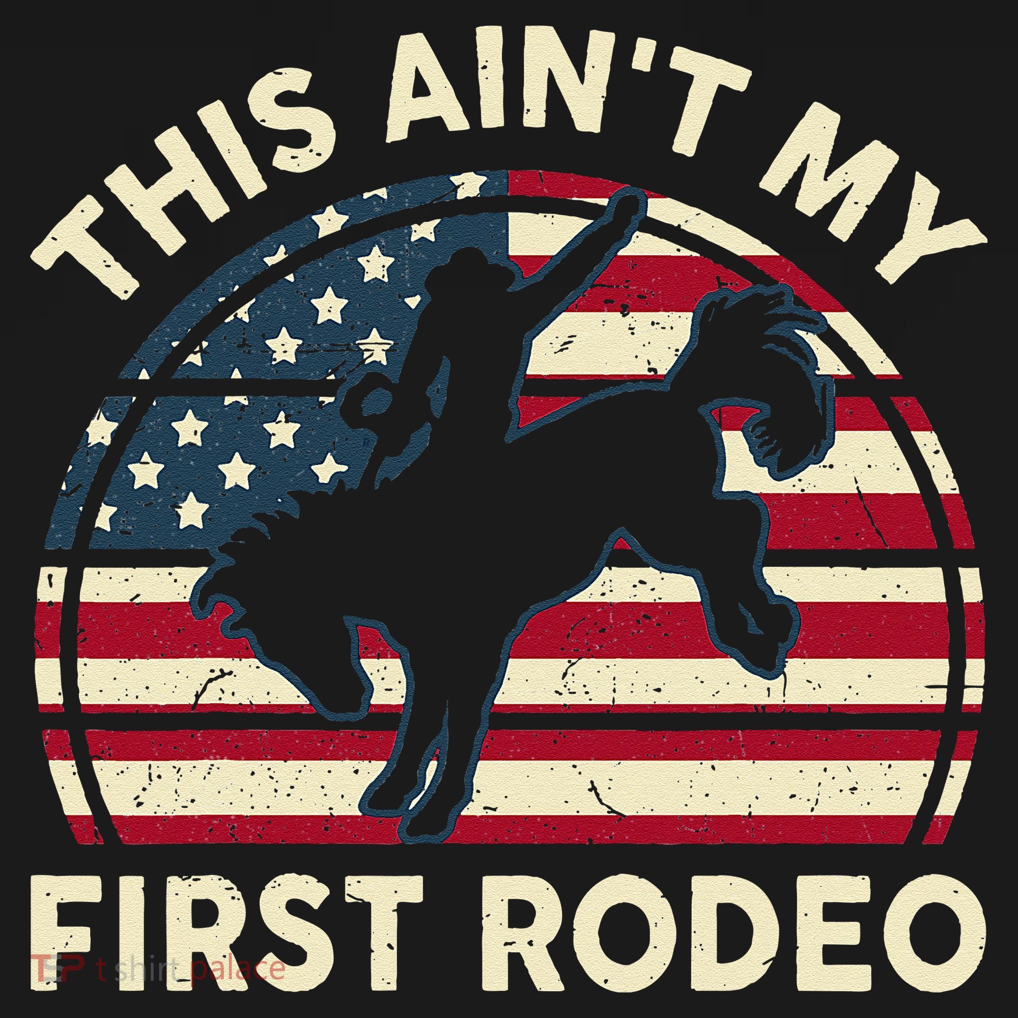 Cowboy This Aint My First Rodeo Wo Horse Riding Women's Tank Top