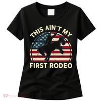 Cowboy This Aint My First Rodeo Wo Horse Riding Women's T-Shirt thumb 0