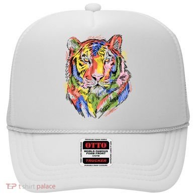 Colorful Tiger Animal Art Hat