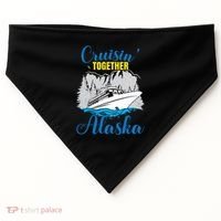 Cruisin' Together Alaska Gift USA-Made Doggie Bandana thumb 0