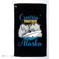 Cruisin' Together Alaska Gift Golf Towel thumb 0