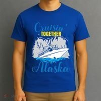 Cruisin' Together Alaska Gift T-Shirt thumb 3