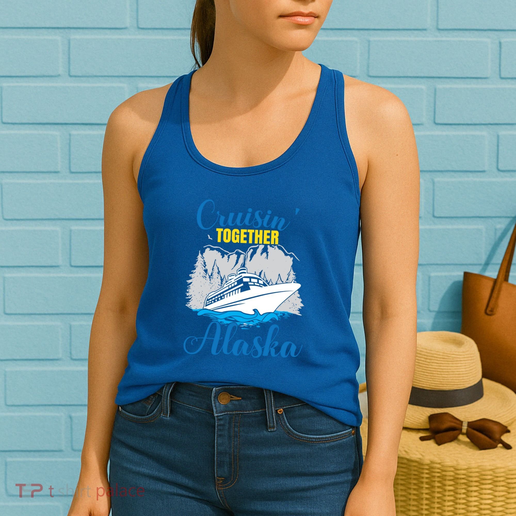 Cruisin' Together Alaska Gift Women's Tank Top