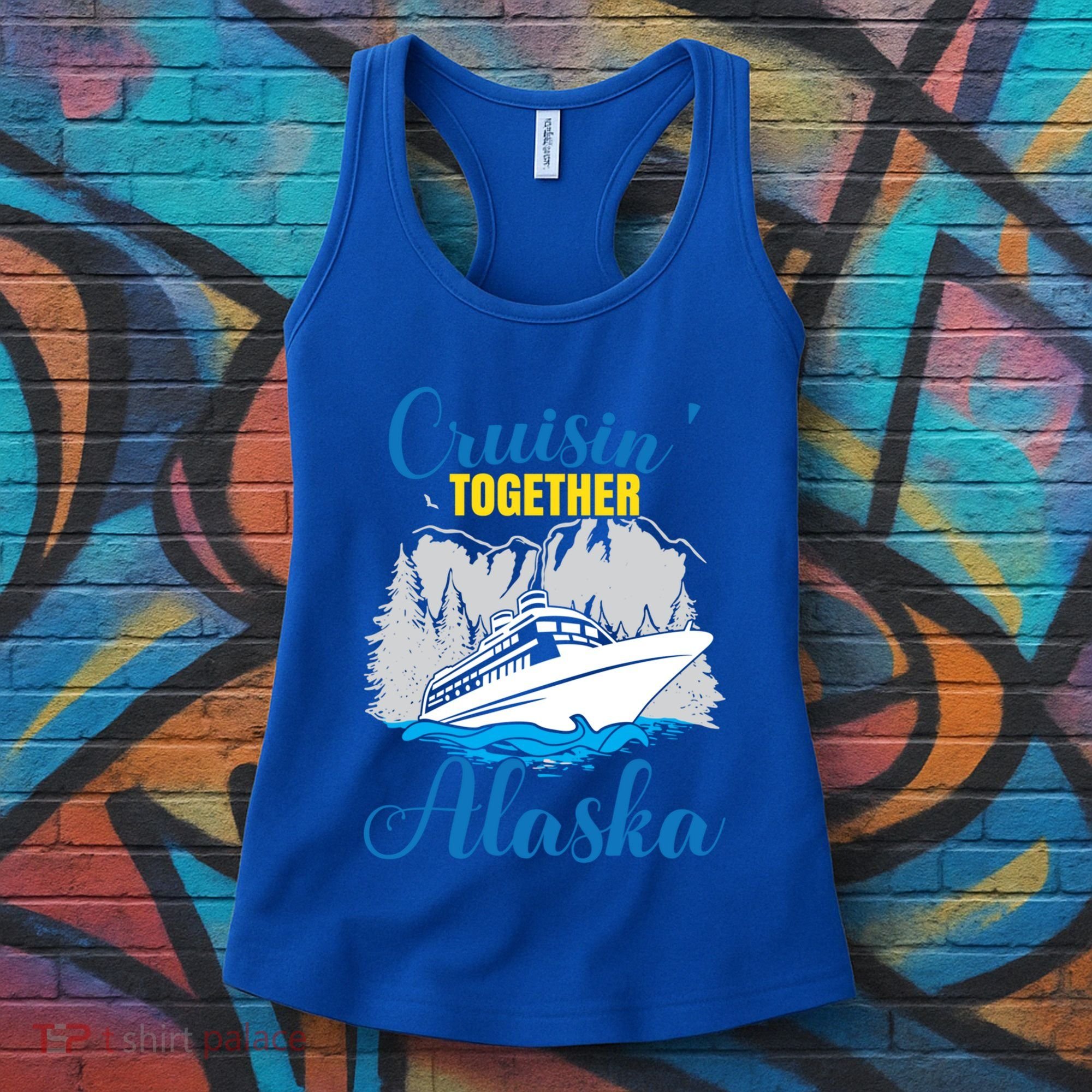 Cruisin' Together Alaska Gift Women's Tank Top