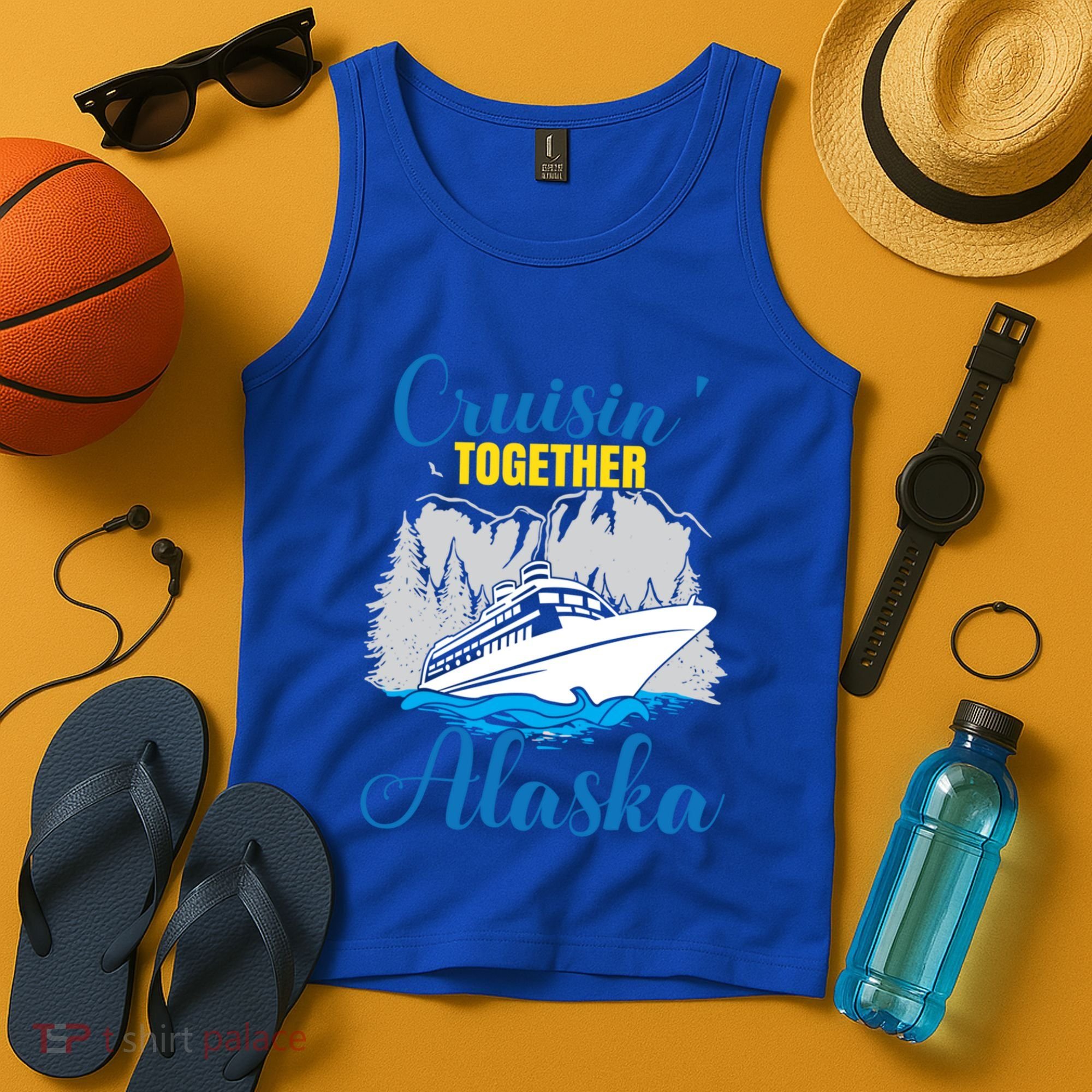 Cruisin' Together Alaska Gift Tank Top