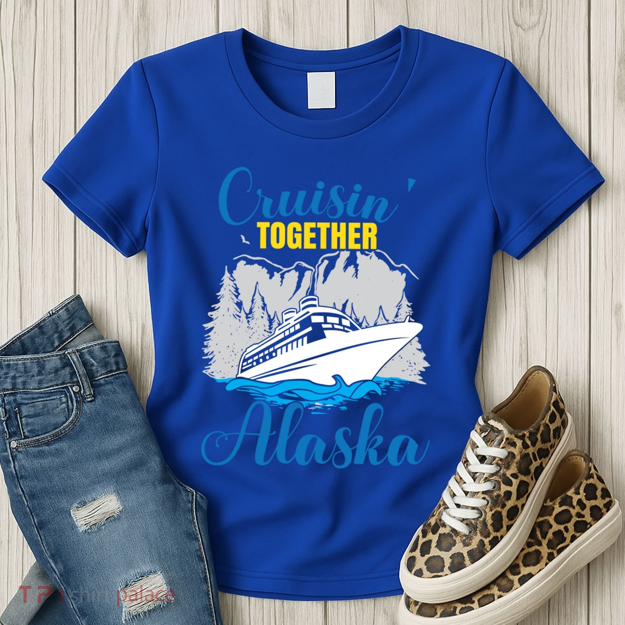 Cruisin' Together Alaska Gift Women's T-Shirt