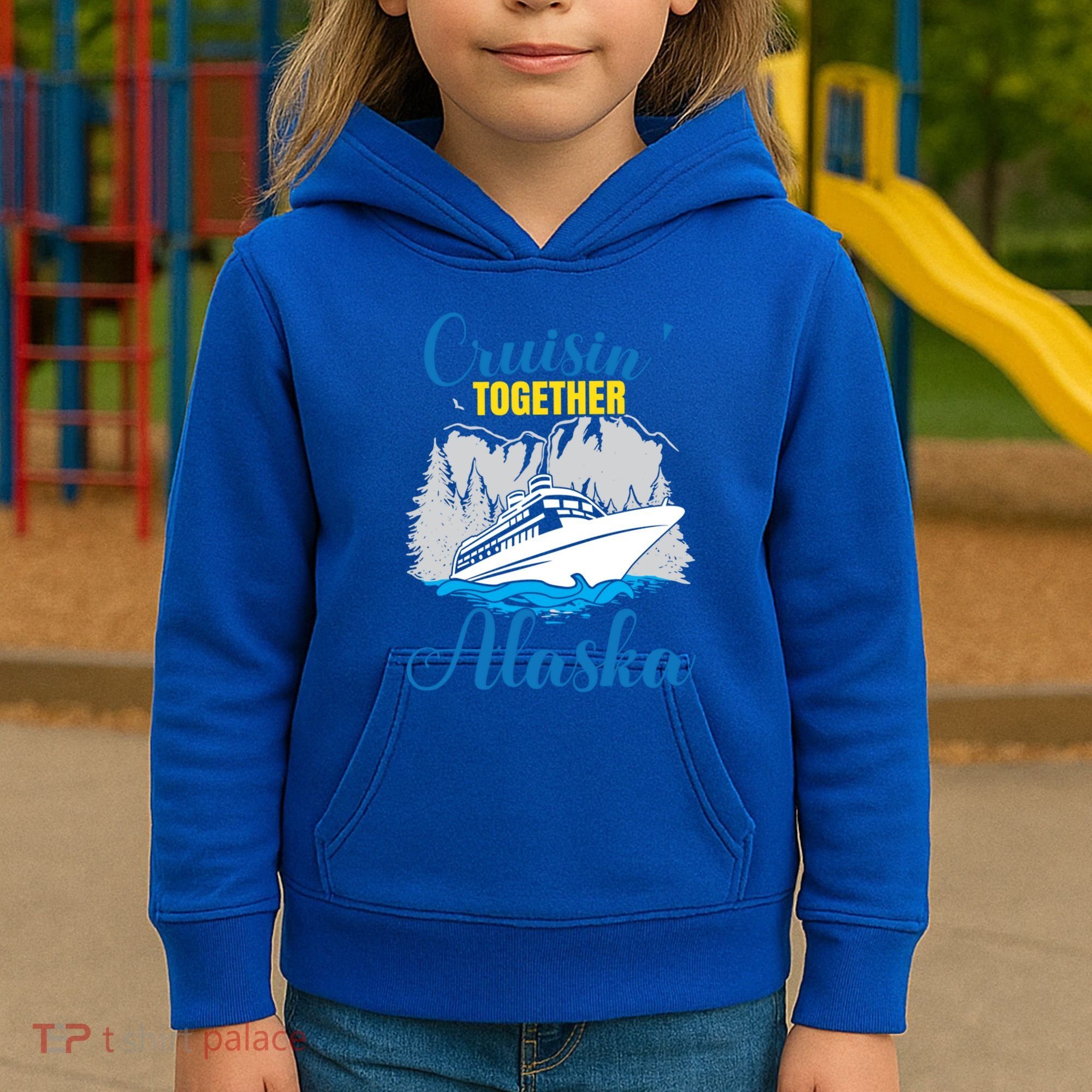 Cruisin' Together Alaska Gift Kids Hoodie