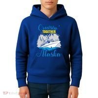 Cruisin' Together Alaska Gift Kids Hoodie thumb 4