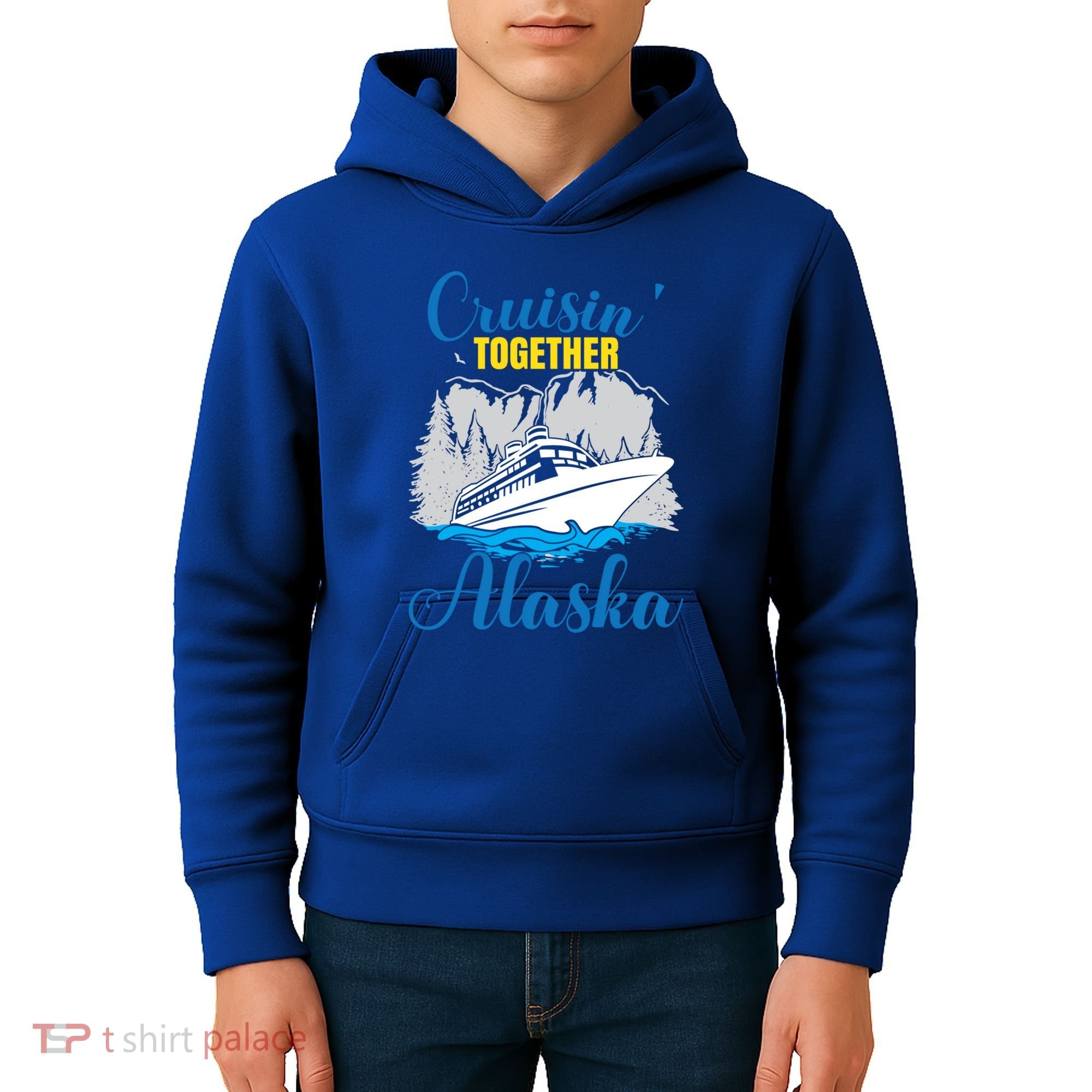 Cruisin' Together Alaska Gift Kids Hoodie