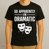 Cool Theater Art Musical Theater Drama Actor T-Shirt thumb 3