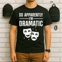 Cool Theater Art Musical Theater Drama Actor T-Shirt thumb 6