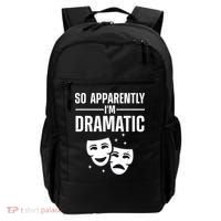 Cool Theater Art Musical Theater Drama Actor Backpack thumb 0