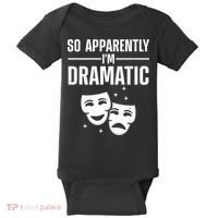 Cool Theater Art Musical Theater Drama Actor Baby Bodysuit thumb 0