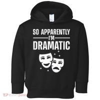 Cool Theater Art Musical Theater Drama Actor Toddler Hoodie thumb 0
