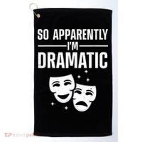 Cool Theater Art Musical Theater Drama Actor Golf Towel thumb 0