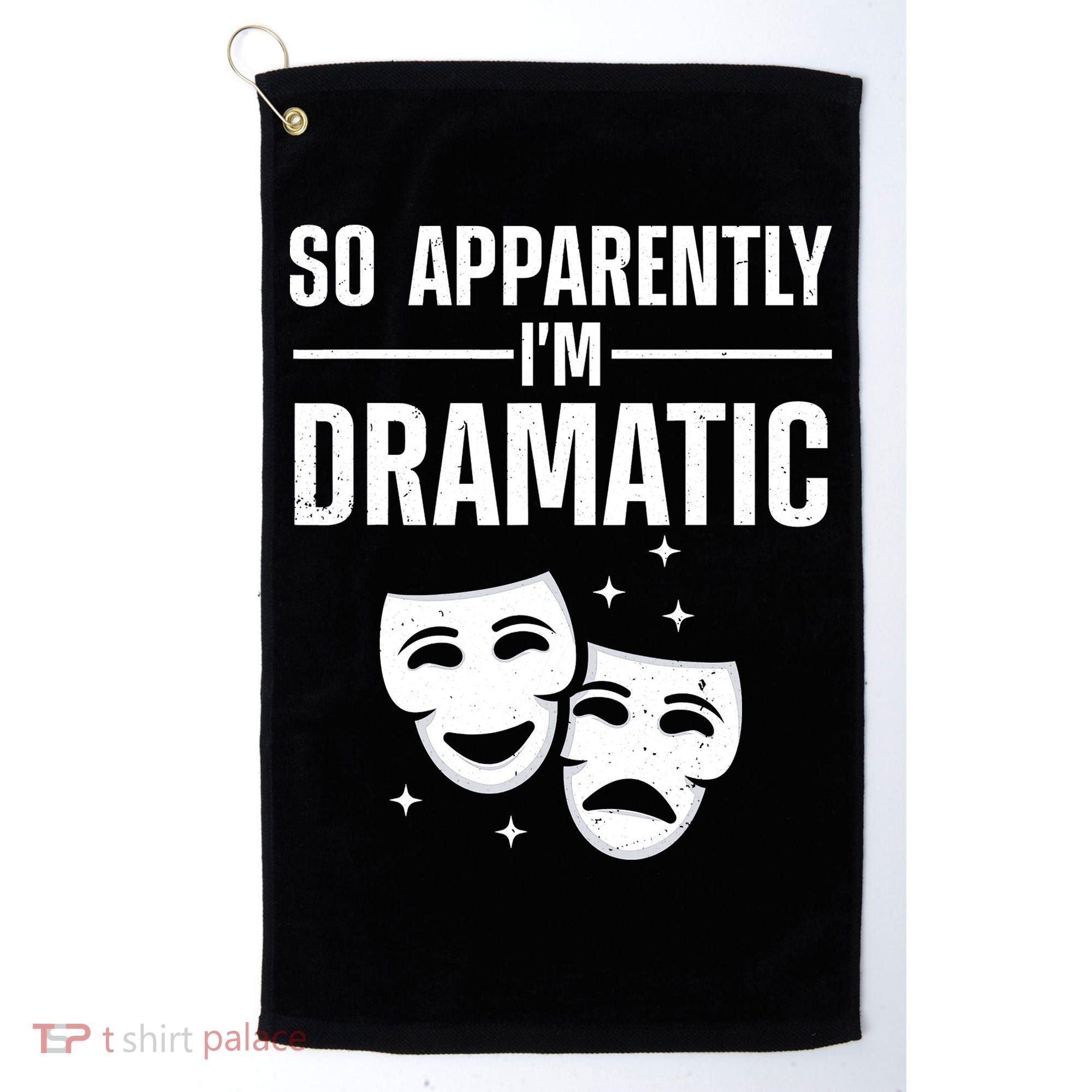 Cool Theater Art Musical Theater Drama Actor Golf Towel