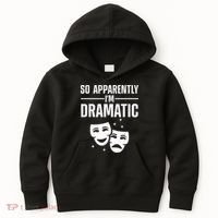 Cool Theater Art Musical Theater Drama Actor Kids Hoodie thumb 0