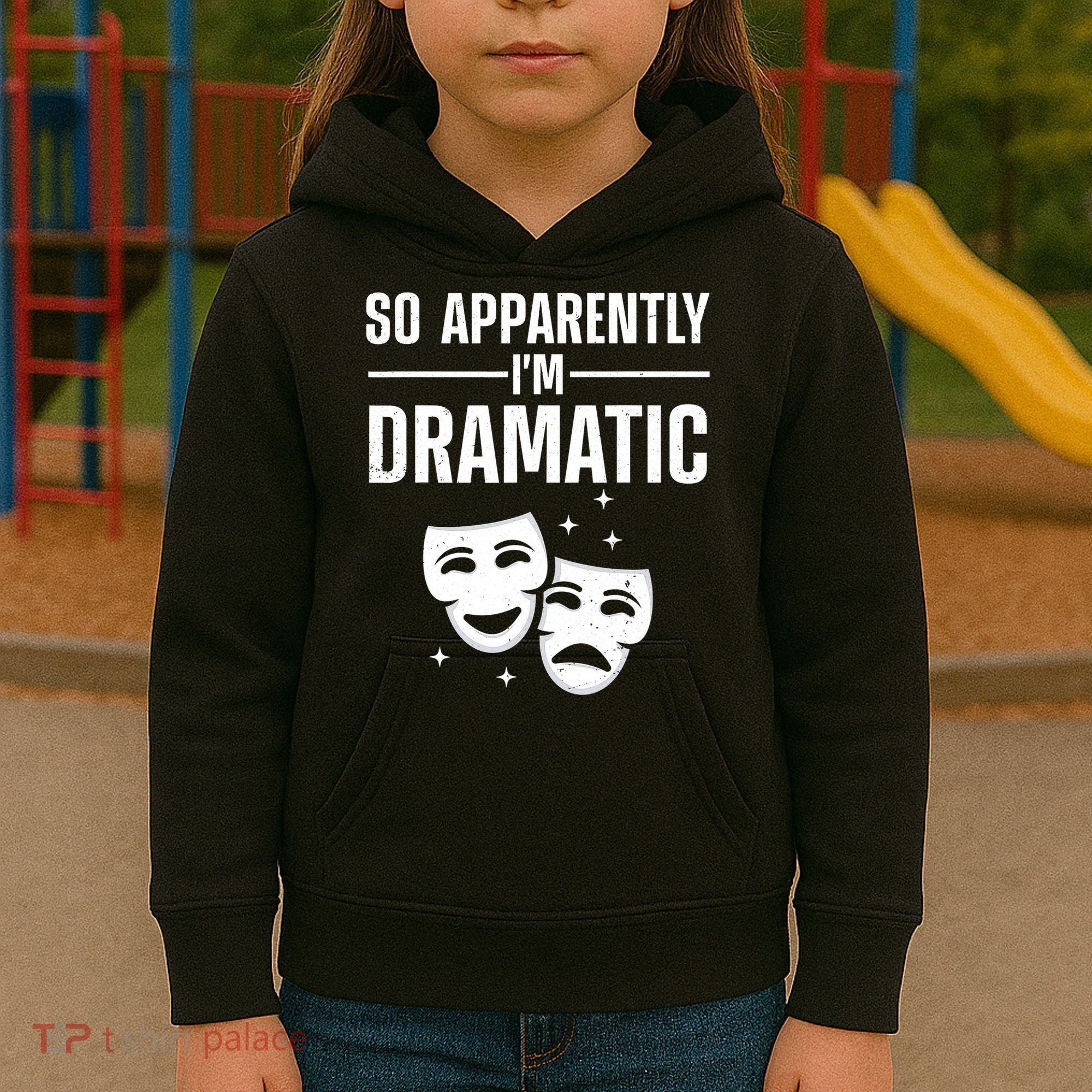 Cool Theater Art Musical Theater Drama Actor Kids Hoodie