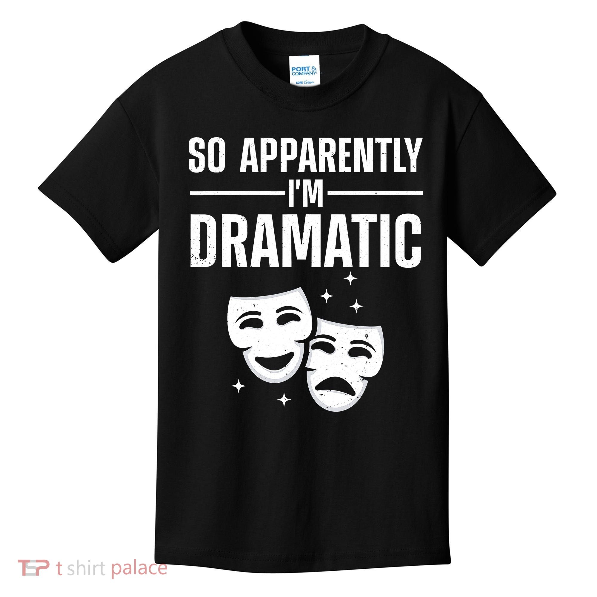 Cool Theater Art Musical Theater Drama Actor Kids T-Shirt