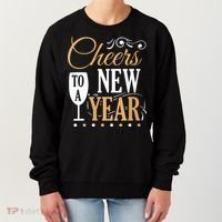 Cheers To A New Year Women's Sweatshirt thumb 0