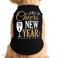 Cheers To A New Year Doggie Tank thumb 0