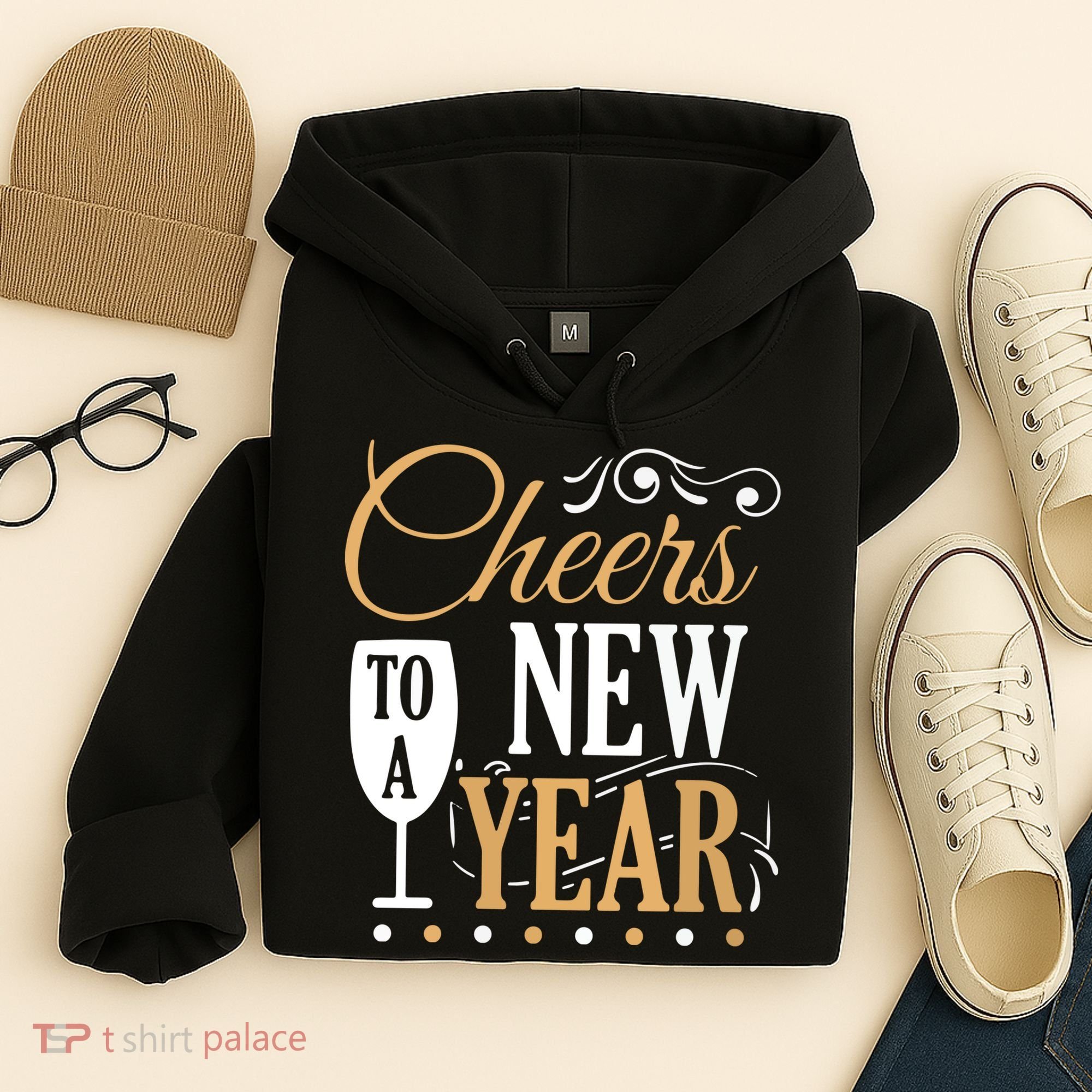 Cheers To A New Year Hoodie