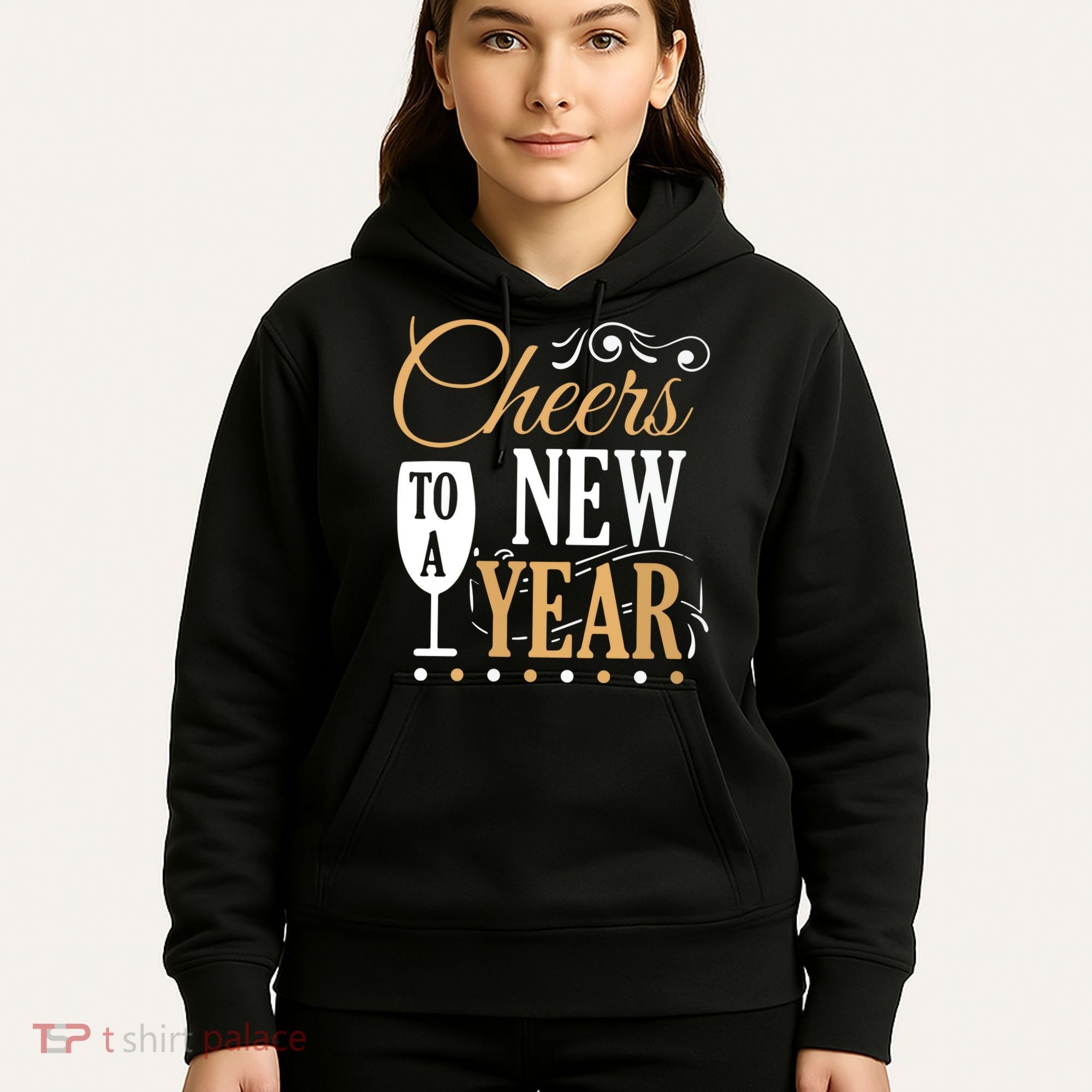 Cheers To A New Year Hoodie